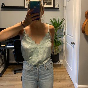 abercrombie and fitch lace camisole bodysuit